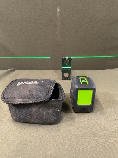 Huepar Box 1-G self laser leveler, turned on