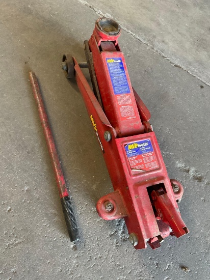 MVP Prolift 3 ton hydraulic service jack with handle, works