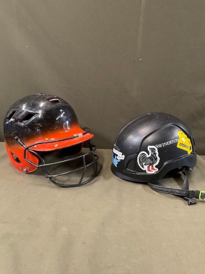 Kask Zenith X ( see pic for size) & Schutt helmets batting helmet