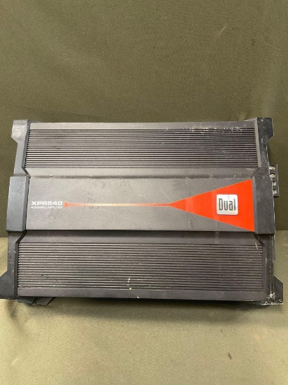 Dual XPRS40, 4 channel amplifier