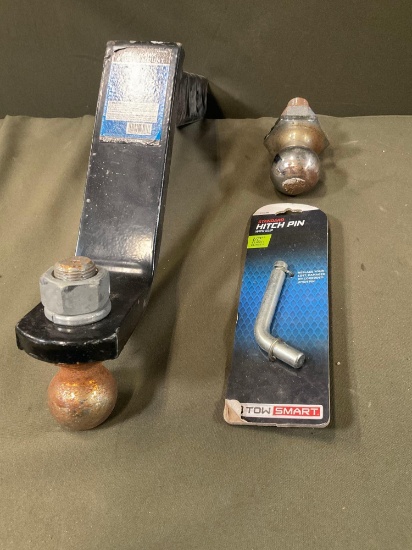 Cal- Hawk 6" ball mount with 1 -7/8", Hitch pin & 2" ball