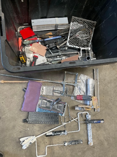 Assorted painters product/ items/ tools. 30 pieces