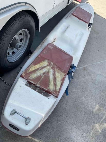 BSA donation- 12' Malotte fiberglass kayak with front & back storage