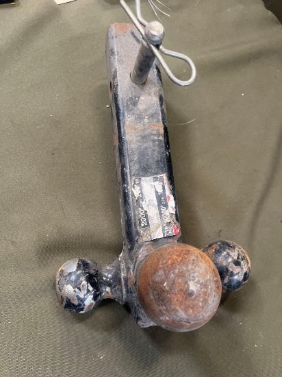 Multi ball hitch mount, 2 1/2" receiver opening