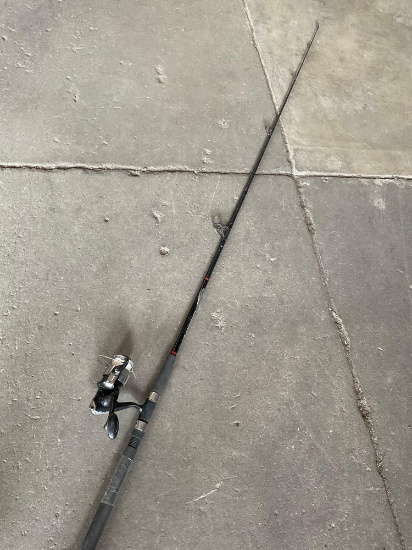 Competitor 7' fishing rod with Shakespeare reel