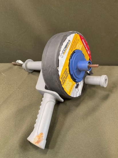 Cobra 25 Ft pistol grip drum auger
