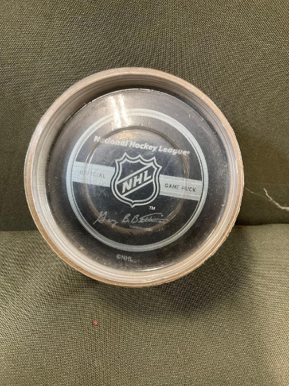 National Hockey League NHL Western Conference Final 2007 puck
