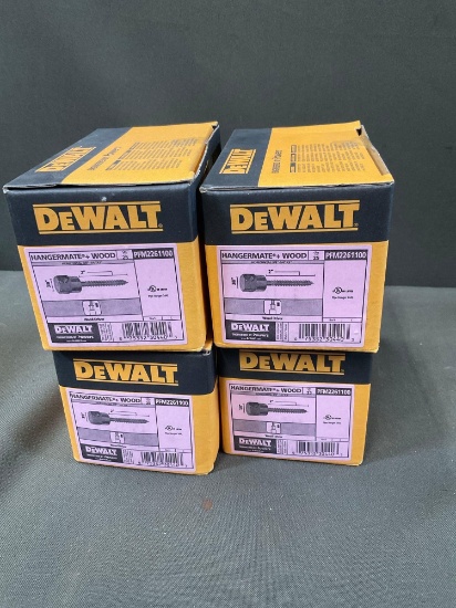 Dewalt PFM2261100 3/8 wood drivers, easy box has 25 pieces. 4 boxes
