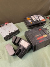 Pioneer DHE S4220BT car radio, air pumps, cop organizers, car ashtray. 5 pieces
