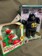 Sesame Street Holiday Trike & Spirts Gorilla