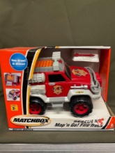 Matchbx Map'n Go! Fire truck