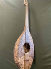 Hand made tear drop shaped string instrument