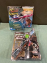Reel BassBoat Fishing & Buckmasters Turkey Huntin