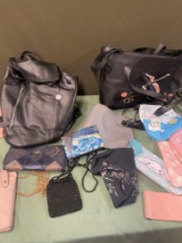 Assorted bags, pouches, etc.Coach, Michael Kors, etc. 14 pieces