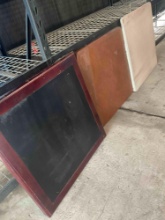 Foldable card tables. 3 pieces