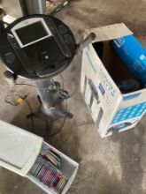 Karaoke machine with speakers & CDs. Did not turn on