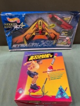 Hot Wheels Stealth X-17 & Stomp Rocket