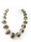 Vintage Murano art glass graduated bead necklace