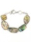 Sterling and Abalone bracelet