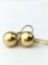 18K Yellow Gold earrings