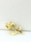 14K yellow gold flower charm/pendant