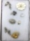 Costume Lot - rings, brooches, and earrings