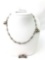 Silver charm bracelet/ankle bracelet