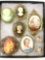 Collection of Ladies - featured in cameos, brooches, and pendants