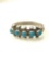 Sterling Turquoise 5-stone ring