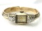 Bulova 10K Gold filled w/ Diamonds Lady's bracelet watch