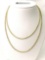 14K yellow gold twisted rope necklace