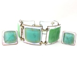 Kay Denning bracelet and earring set