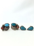 Sterling/Turquoise studs