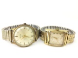 Vintage Elgin and Hamilton wristwatches