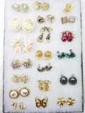 Major collection of vintage earrings