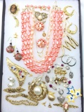 Large collection of costume jewelry