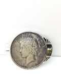 Anson Sterling Silver 1928 Liberty head dollar money clip