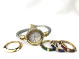 Lady's Helbros wristwatch w. original box