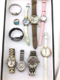 10 watch - watch lot: includes Geneva, Valletta, Jessica Carlyle, Sarah Coventry