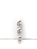 10K white gold Diamond pendant