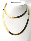 14K yellow gold 18