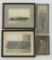 Group of 4 WW1 Framed Photos Featuring Soldiers