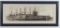 WW1 US Navy Battleship Framed Photograph