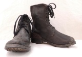 WW1 Era Union Stamped Hobnail Boots