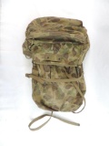 WW2 U.S. Army Camoflage Haversack, Belt, and First Aid Kit