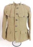 WW1 U.S. Army 77th Division Train Dept. Tunic with Statue of Liberty Patch and Others