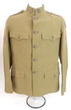WW1 U.S. National Army 1st Sergeant 89th Division Train Dept. Tunic with Patches