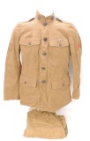 WW1 U.S. Army 81st Division 31th Field Artillery Battery B Uniform