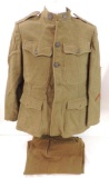 WW1 U.S. Army Named Sergeants Uniform with Pants and Patches