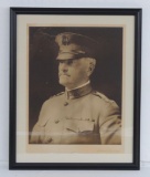 WW1 General Pershing Framed Portrait